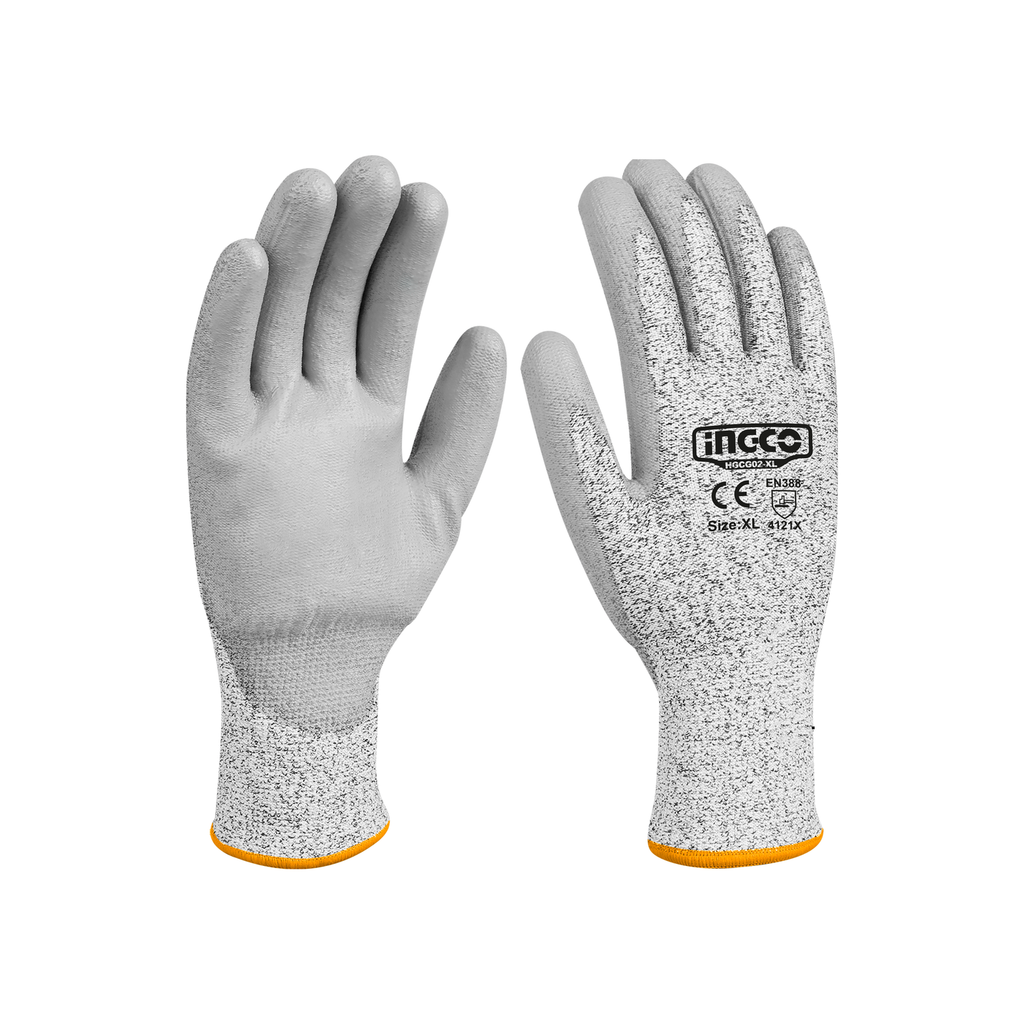 Guantes Poliuretano Anti Corte INGCO HGCG02-XL