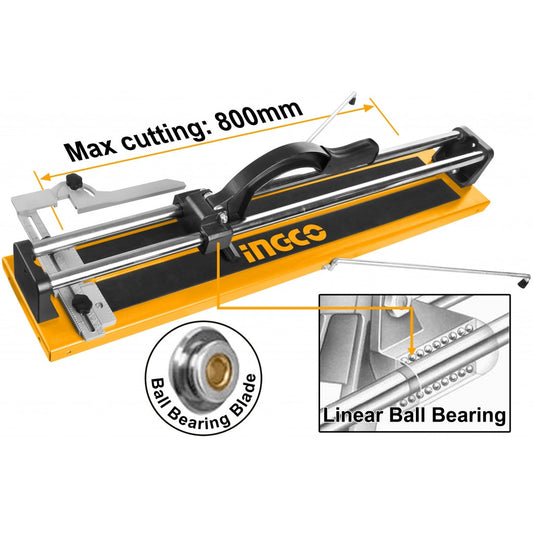 Cortabaldosa Long Max Corte 800Mm Espesor Max Corte 14mm Ingco HTC04800AG